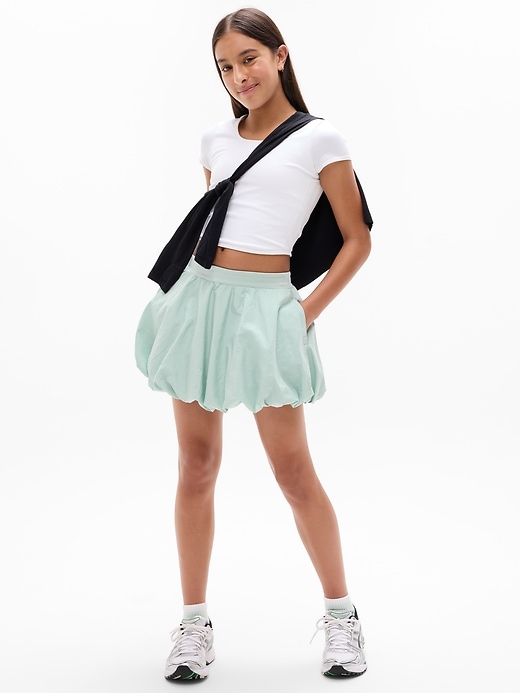 Image number 2 showing, Athleta Girl Parachute Bubble Hem Skort