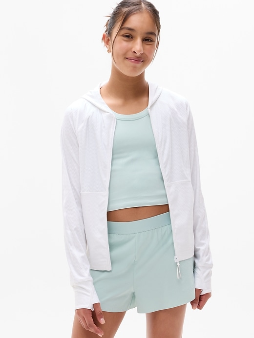 Image number 1 showing, Athleta Girl Long Serve UPF Jacket