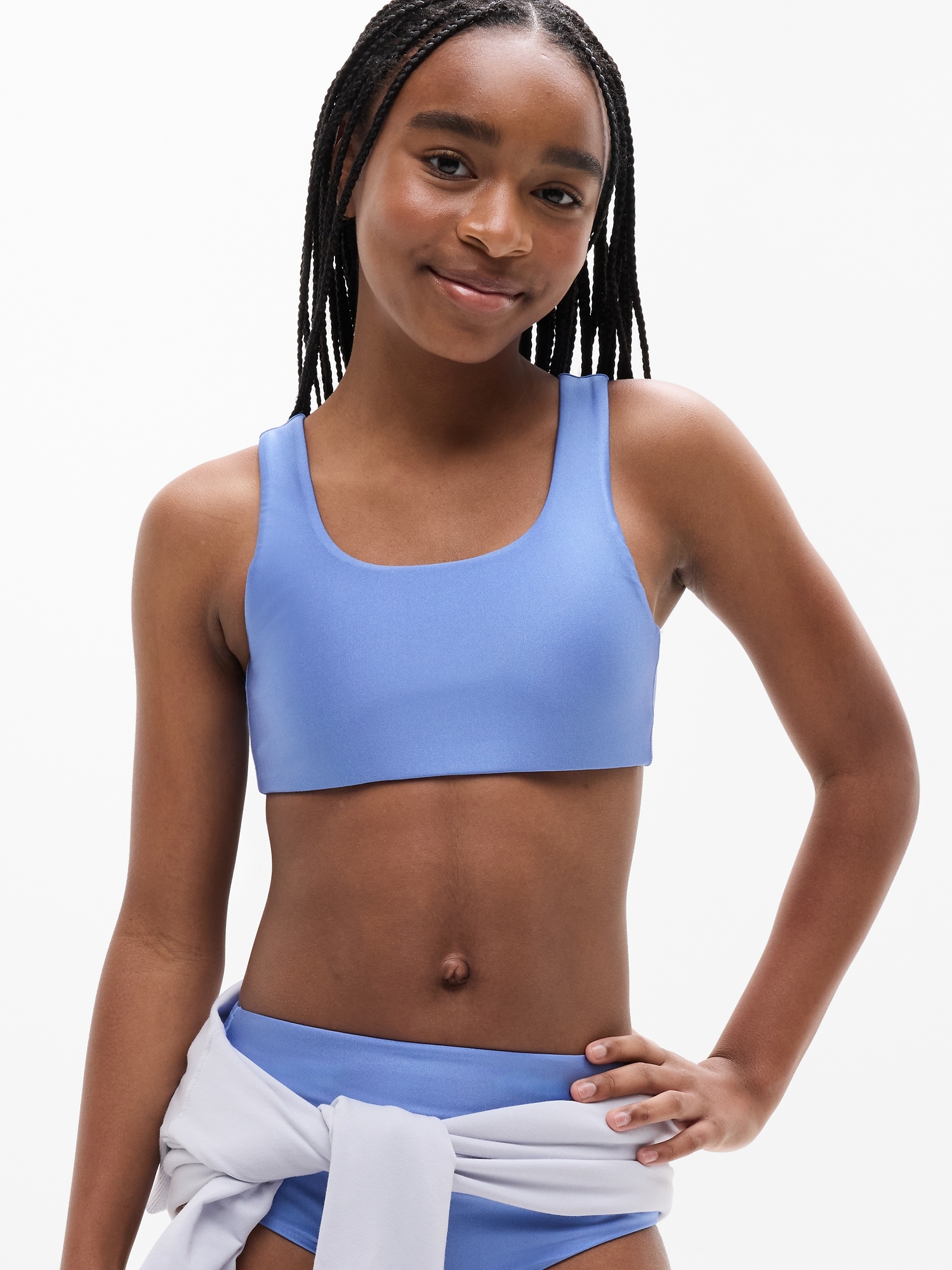 Athleta Girl Cloud Scoop Bikini Top