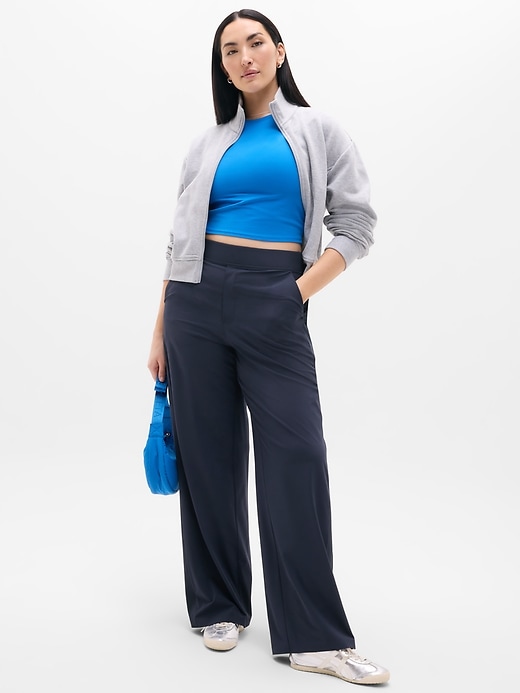 Image number 4 showing, Brooklyn Mid Rise Wide Leg Pant