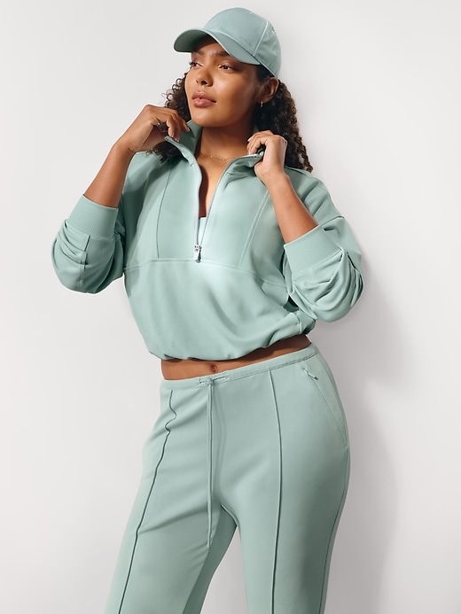 Image number 8 showing, Seasoft Rib 1/4 Zip Popover