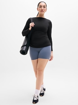 Move With Ease Boatneck Top - Black - image 4