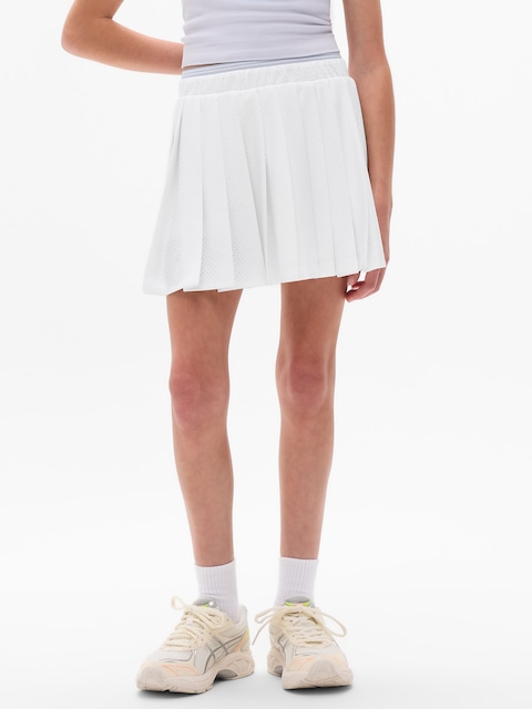 Athleta Girl Pleat Perfect Mesh Skort