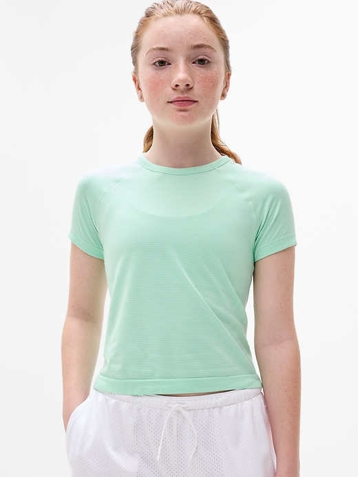 Image number 1 showing, Athleta Girl Power Up Sport Length Tee