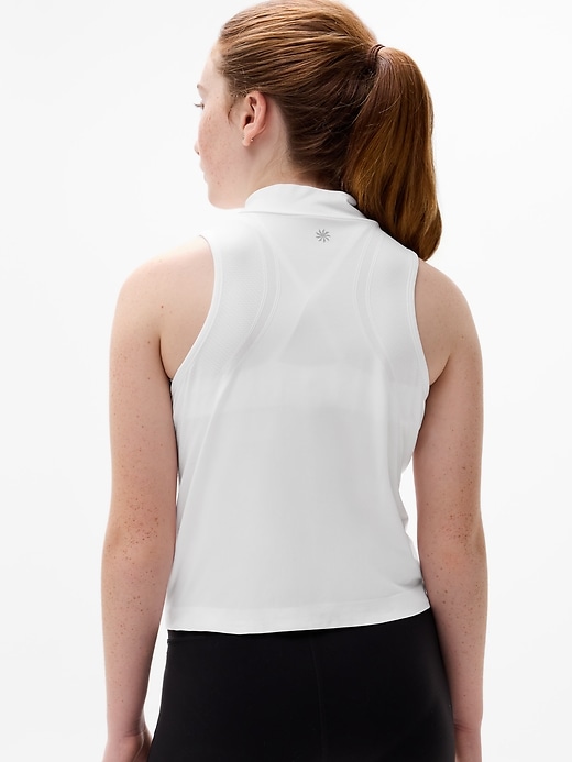 Image number 3 showing, Athleta Girl Power Up Quarter Zip Tank