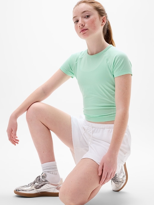 Image number 2 showing, Athleta Girl Power Up Sport Length Tee