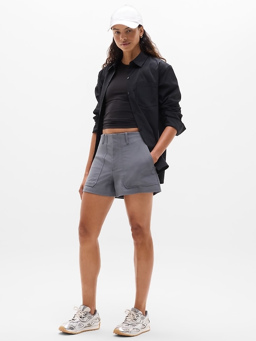 Image number 2 showing, Skyline High Rise Tailored 4" Short