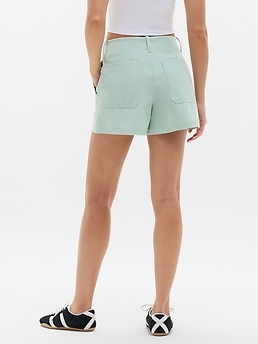 Skyline High Rise Tailored 4" Short - Green - image 3