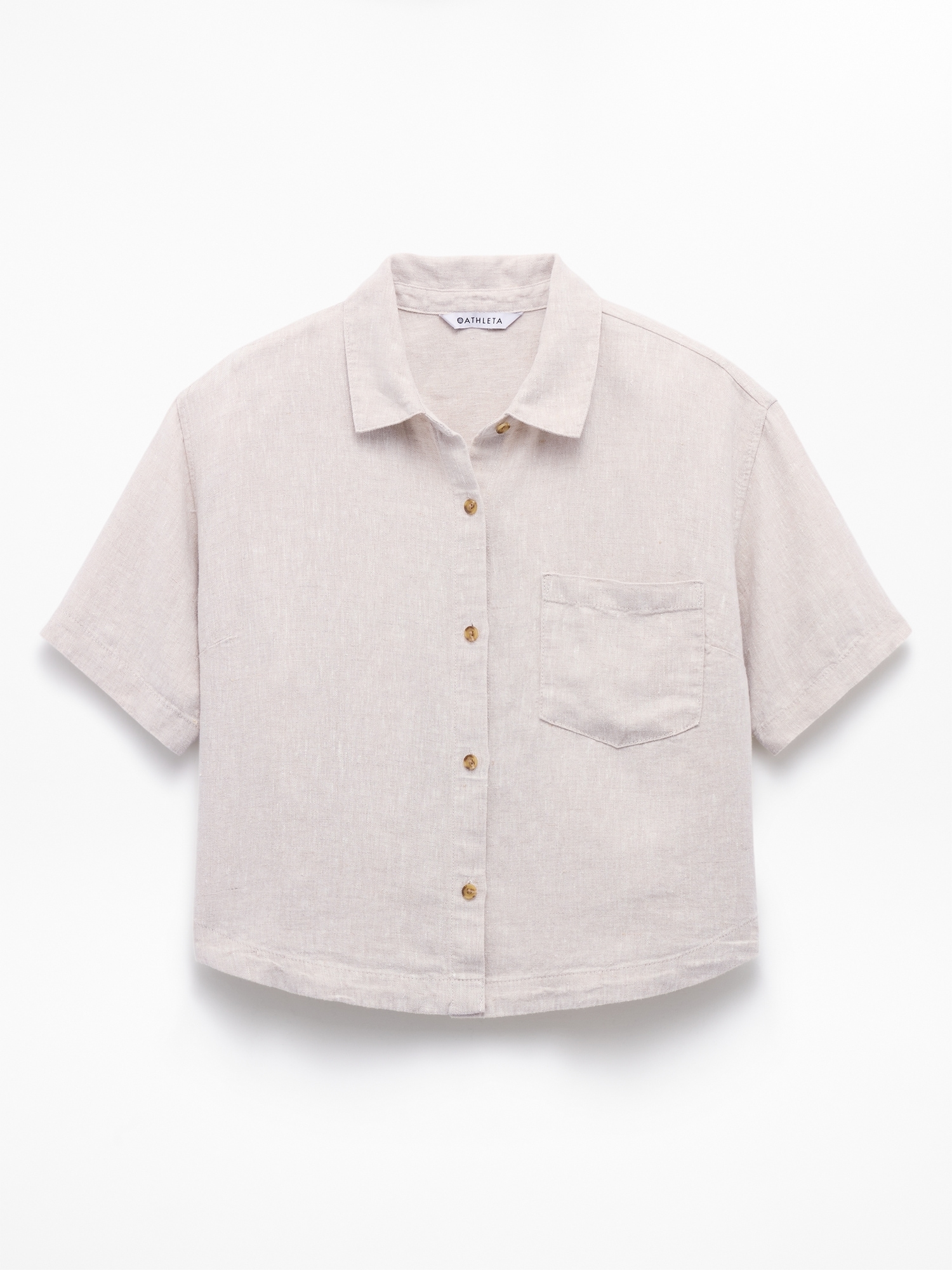 Retreat Linen Short Sleeve Shirt