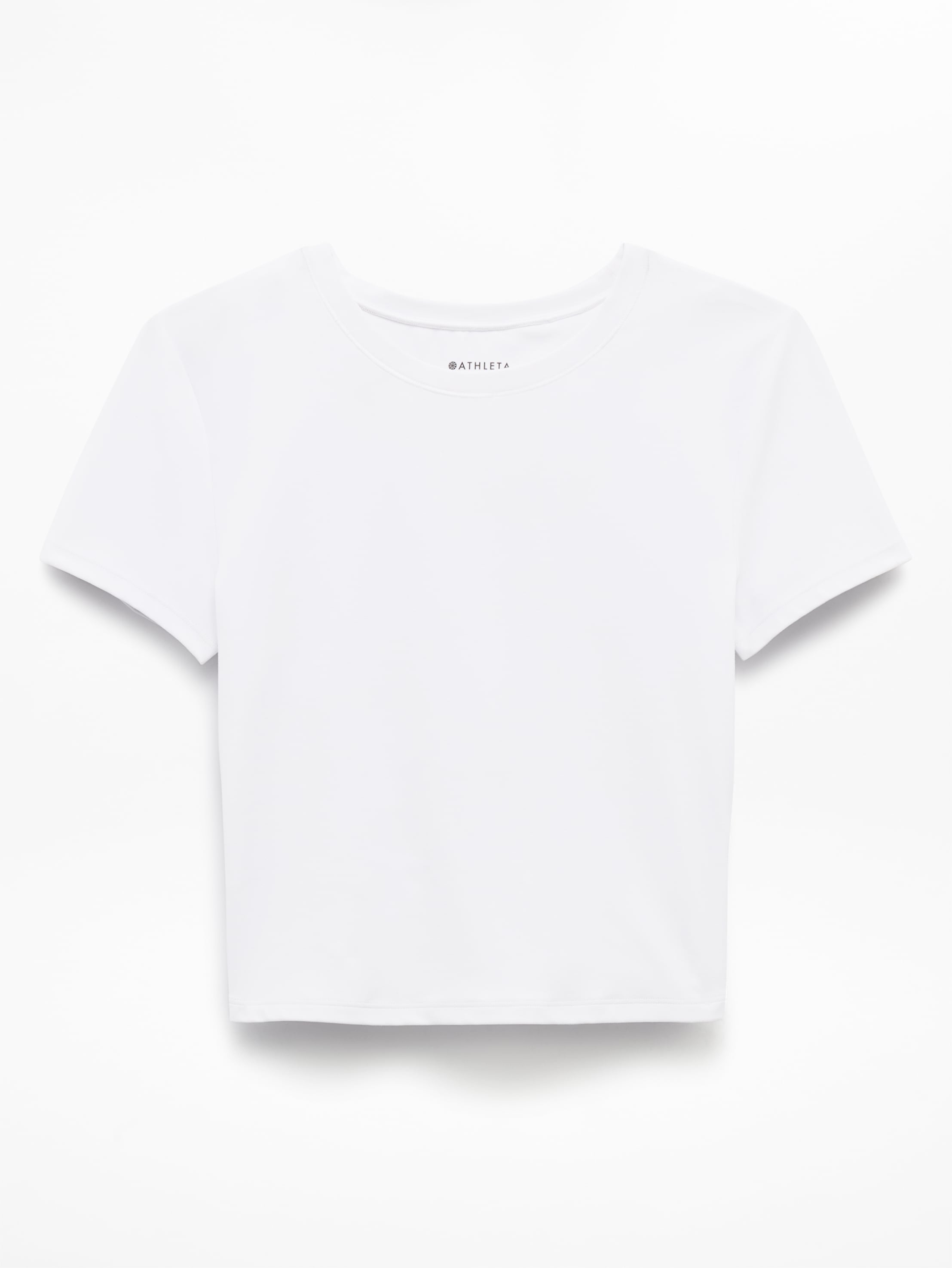 Athleta Transcend Open Back Tee - White (Bright White)
