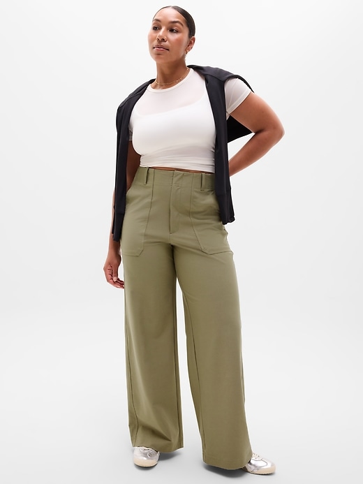 Image number 5 showing, Skyline Mid Rise Wide Leg Pant