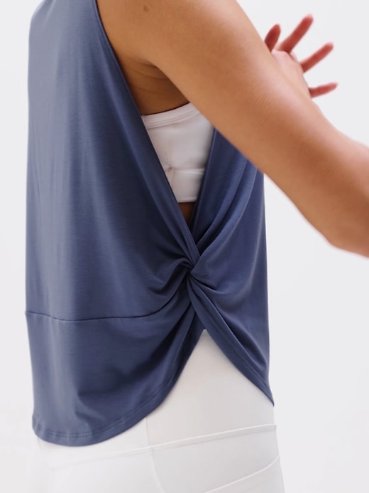 Move With Ease Twist Tank | Athleta