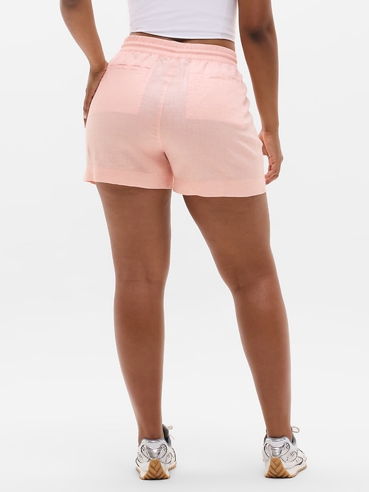 Image number 3 showing, Retreat Linen Mid Rise 4" Short