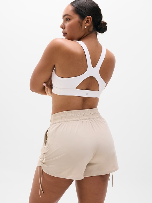 Image number 5 showing, Weekender High Rise Ruched Run Short