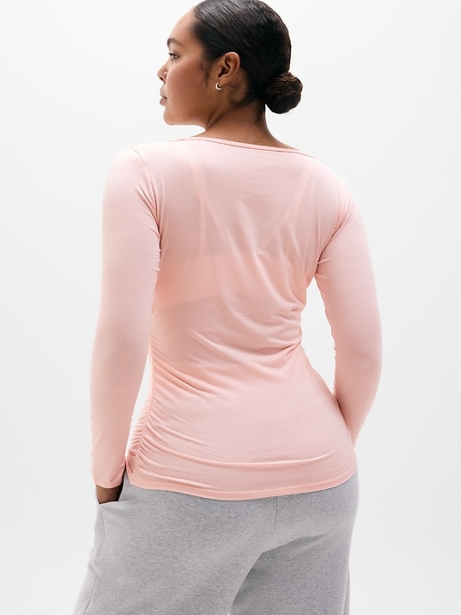 Image number 6 showing, Move With Ease Boatneck Top