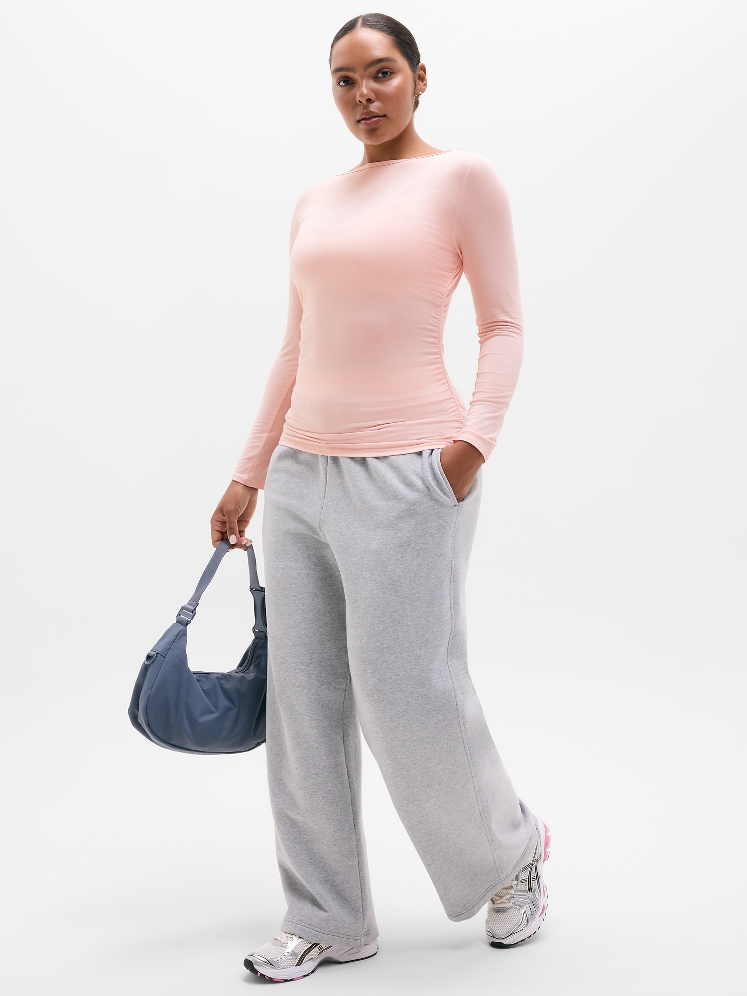 Move With Ease Boatneck Top