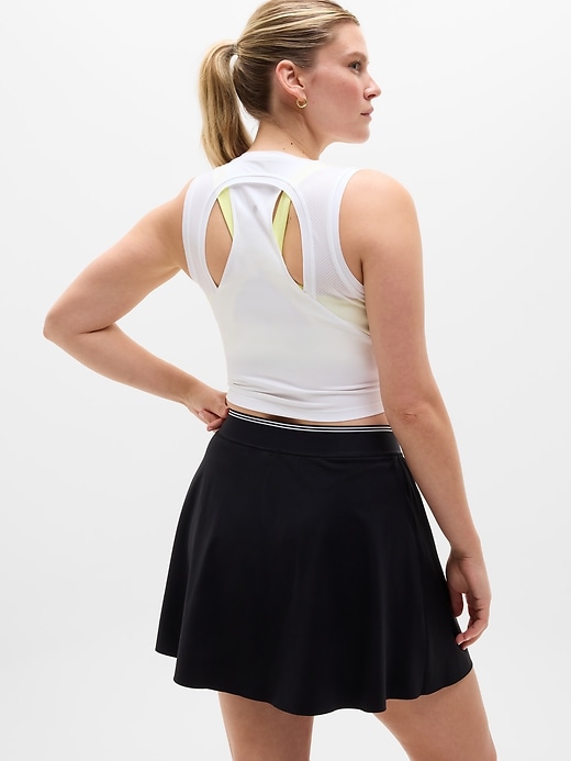 Image number 5 showing, Ace A-Line Tipped 15.5" Skort