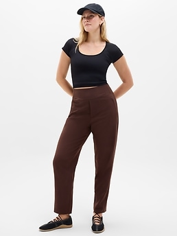 Endless High Rise Pant - Brown - image 4