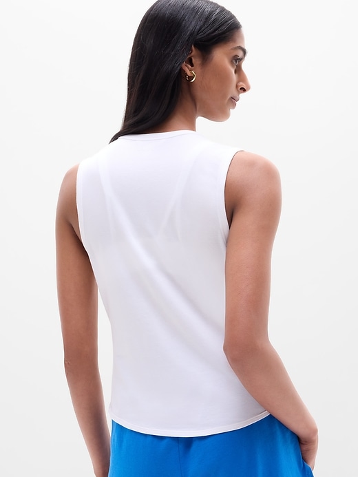 Image number 3 showing, Foundation V-Neck Tank