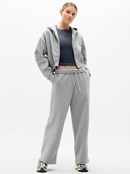 Forever Fleece Wide Leg - Gray - image 2