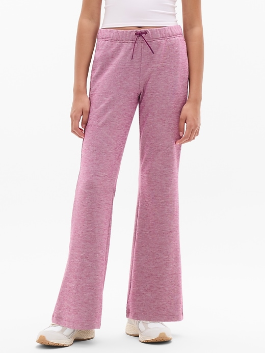 Image number 1 showing, Athleta Girl Low Rise Cozy Rib Flare Jogger