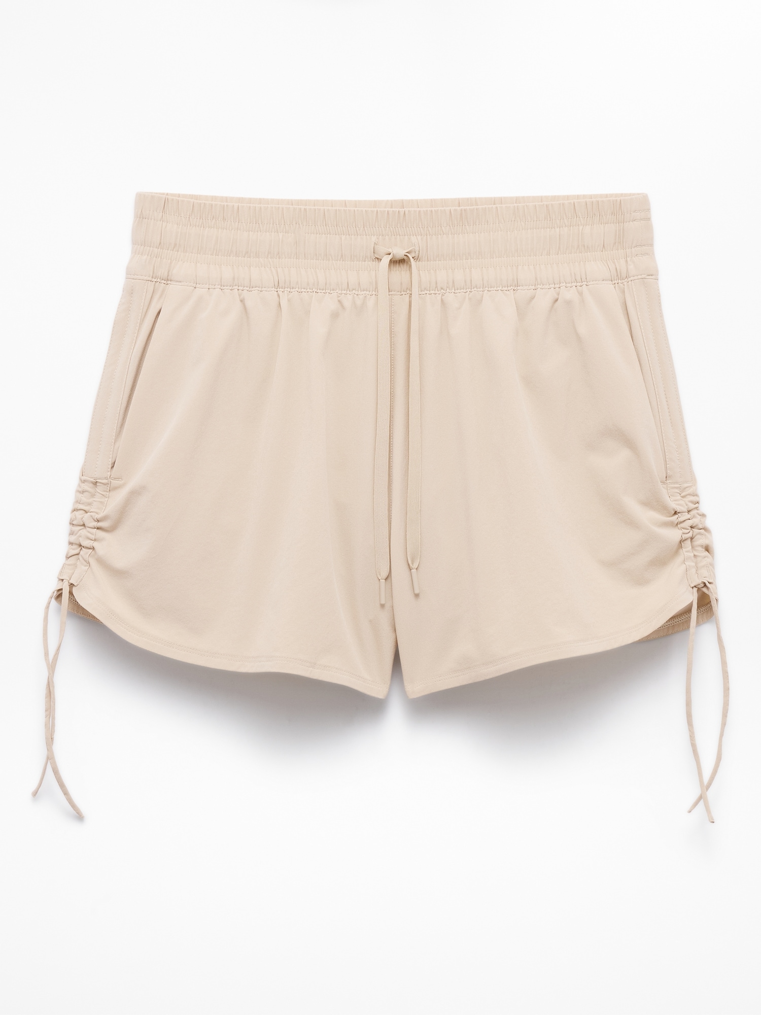 Weekender High Rise Ruched Run Short