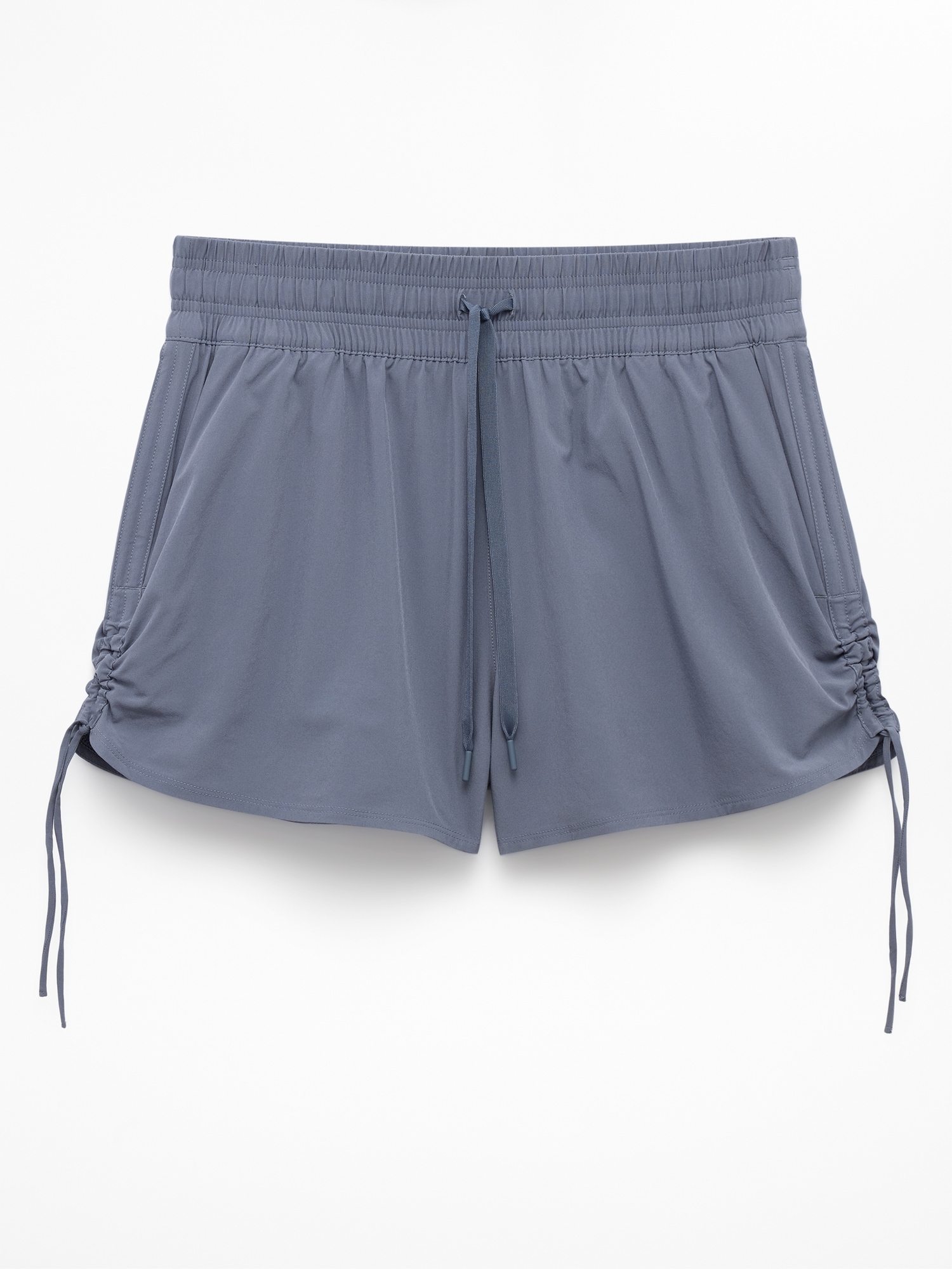 Weekender High Rise Ruched Run Short