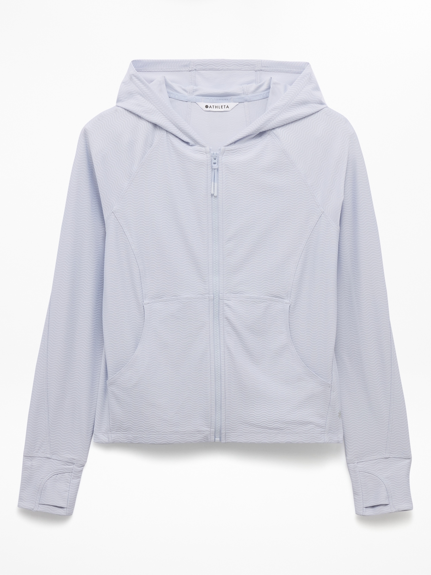 Athleta Girl Long Serve Textured UPF Jacket