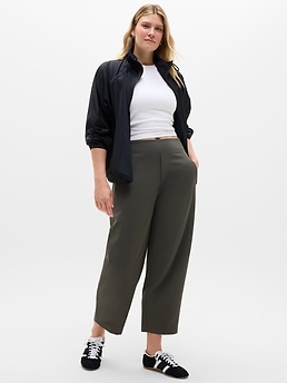 Endless High Rise Barrel Pant - Green - image 4