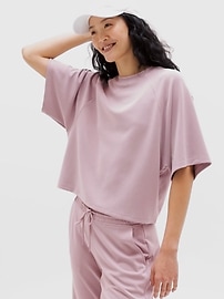 Athleta Seasoft Tee - Pink (Blush)