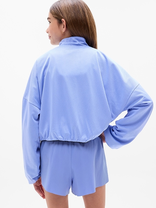 Image number 3 showing, Athleta Girl Reversible Mesh Windbreaker