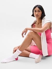 Image number 2 showing, Athleta Colorblock Everyday Crew Sock
