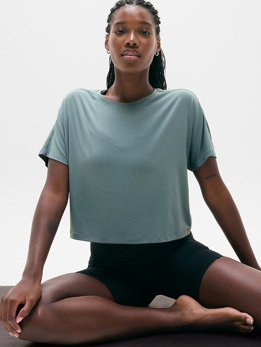 Image number 2 showing, With Ease Crop Tee