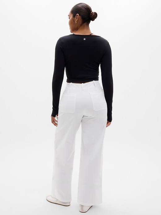 Image number 6 showing, Skyline High Rise Wide Leg Pant
