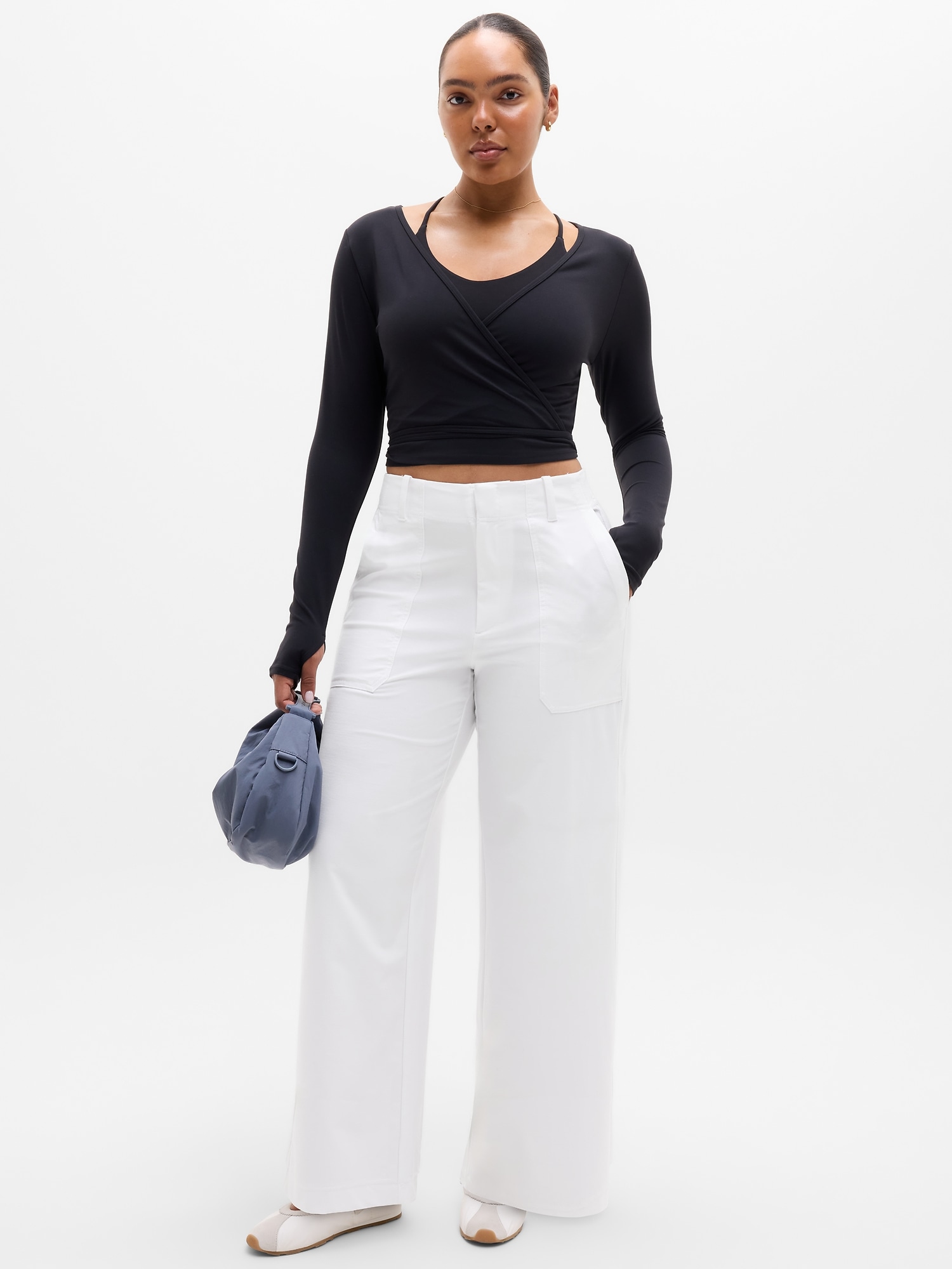 Skyline High Rise Wide Leg Pant