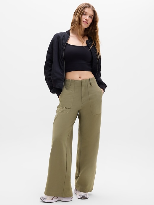 Image number 2 showing, Skyline Mid Rise Wide Leg Pant