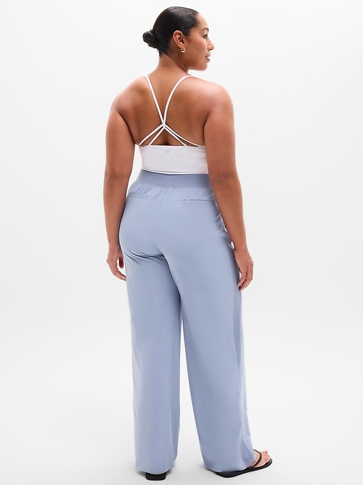Image number 5 showing, Brooklyn Mid Rise Wide Leg Pant