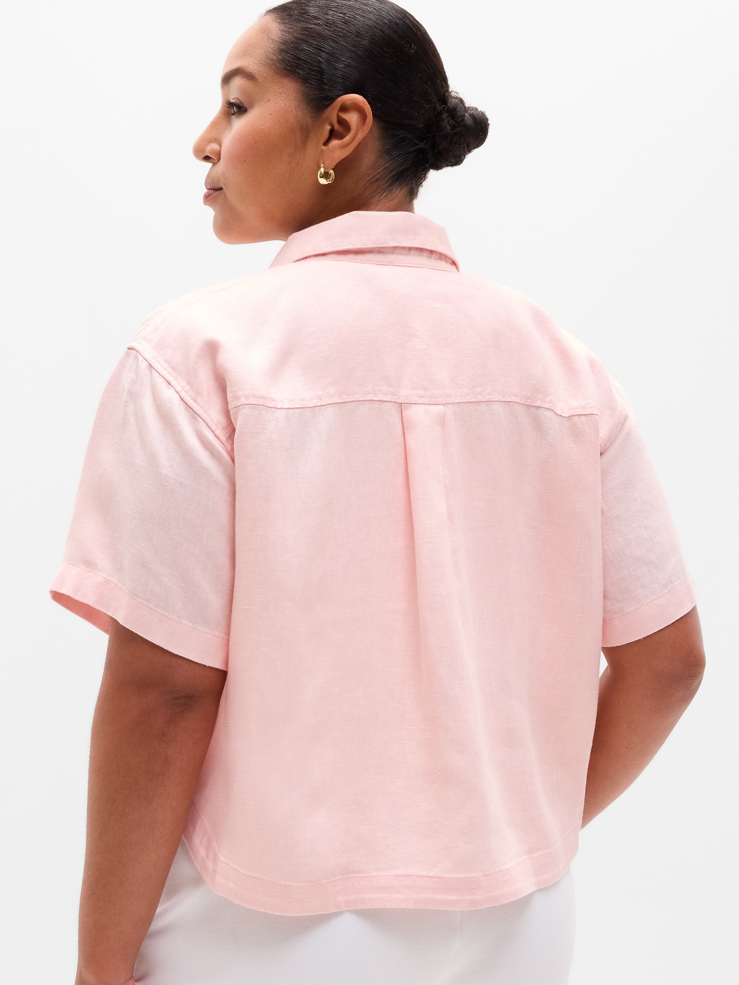 Retreat Linen Short Sleeve Shirt