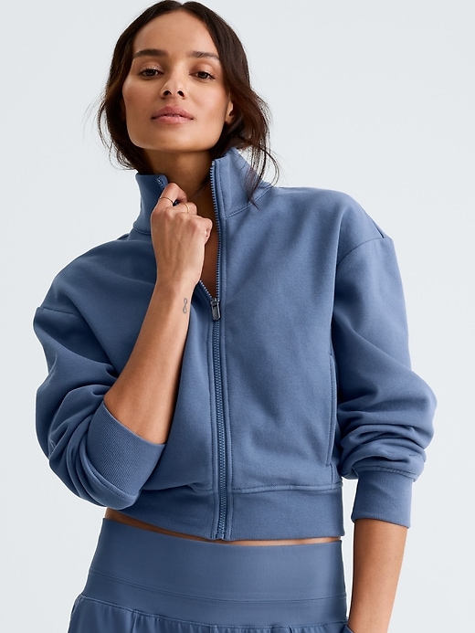 Image number 8 showing, Forever Fleece Track Jacket