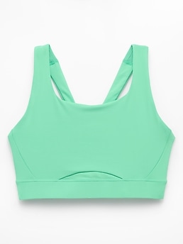 Athleta Interval Sports Bra A-C - Green (Palmetto) - 413267652