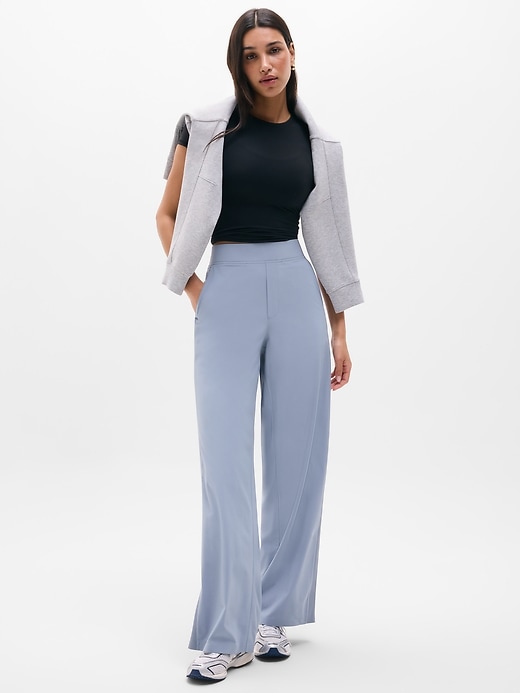 Image number 1 showing, Brooklyn Mid Rise Wide Leg Pant