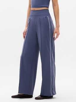 Venice High Rise Wide Leg Pant - Blue - image 2
