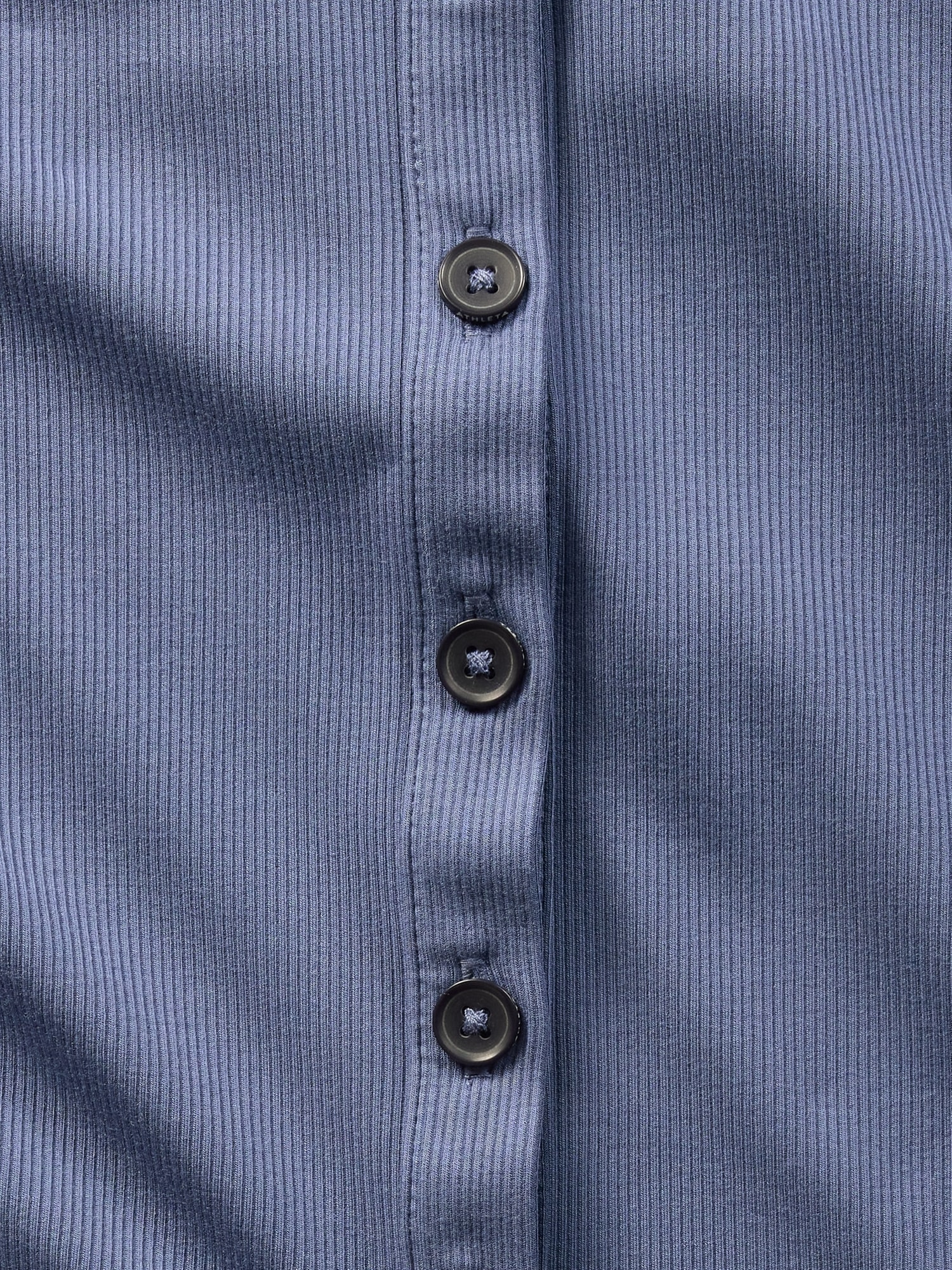 Signature Rib Long Sleeve Henley Top