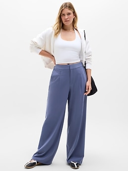 Pinnacle High Rise Trouser - Blue - image 4