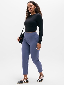 Endless High Rise Pant - Blue - image 4