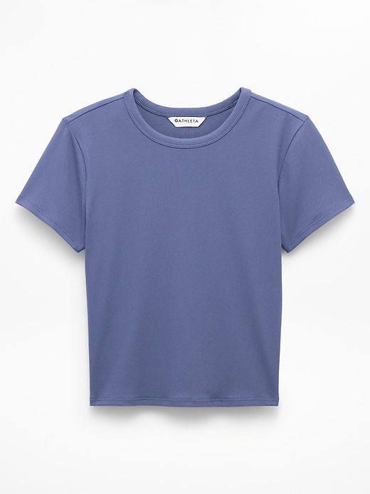 Image number 8 showing, Signature Rib Crop Tee