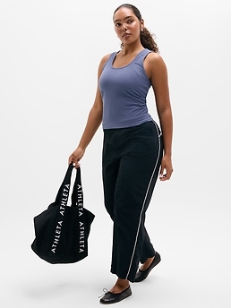 Signature Rib Scoop Tank - Blue - image 5