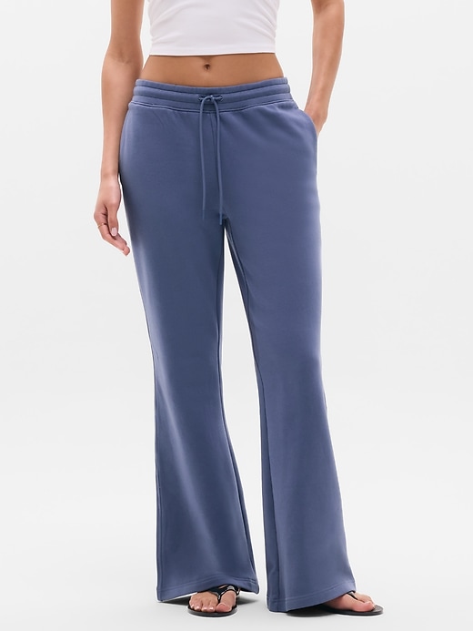 Image number 2 showing, Forever Fleece Mid Rise Flare Pant