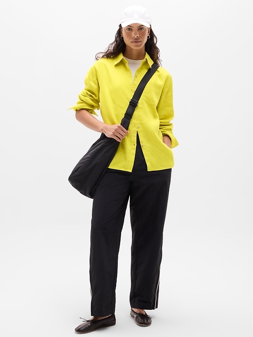 Image number 2 showing, Retreat Linen Top