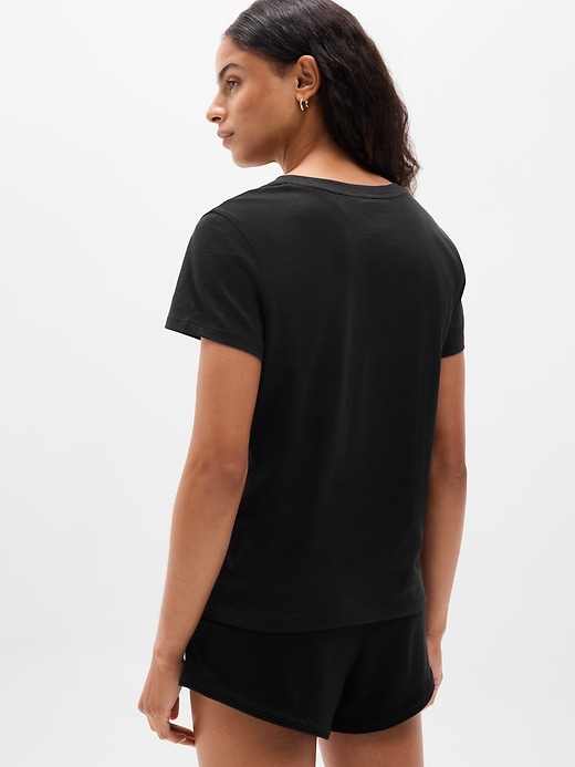 Image number 3 showing, Favorite Cotton V-Neck Tee